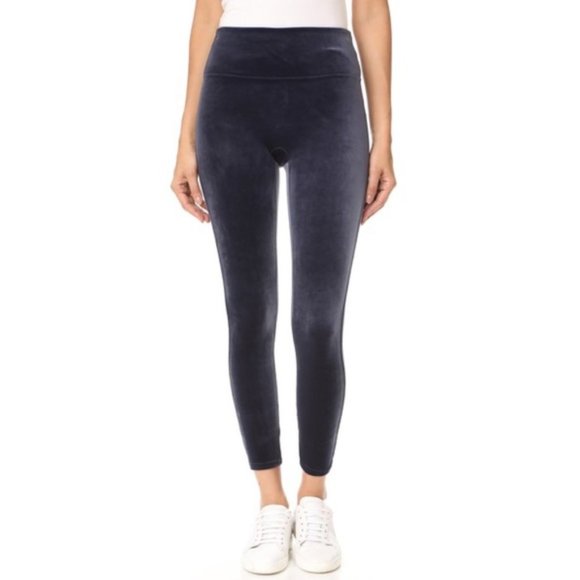 Spanx Velvet Leggings in Color Moonshadow - Picture 1 of 3